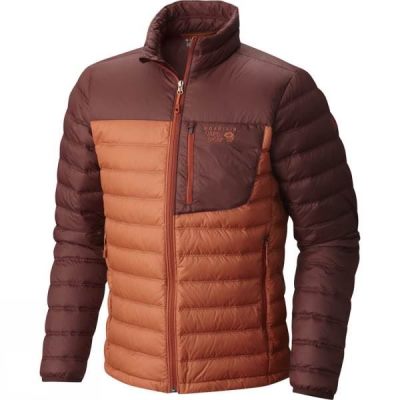 Plumas Mountain Hardwear Dynotherm Hombre Cobra Oscuro / Naranjas - Chile ZNU081529